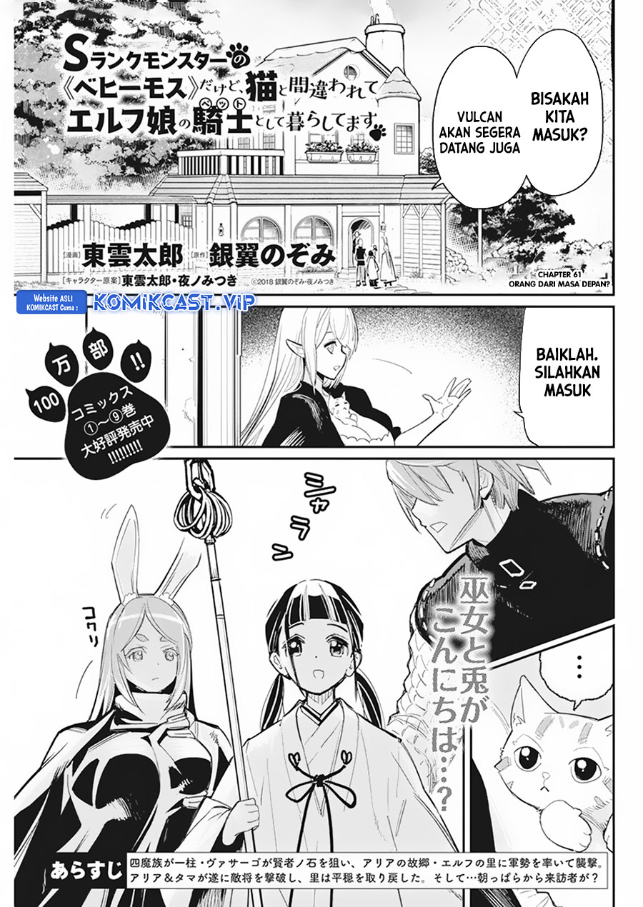 S-Rank Monster no Behemoth Dakedo, Neko to Machigawarete Erufu Musume no Kishi (Pet) Toshite Kurashitemasu Chapter 61 Gambar 2